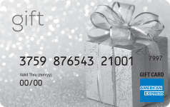 American Express Gift Card (quantities vary)