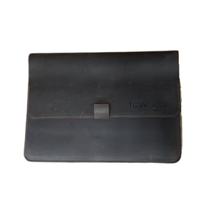 TCW Engraved Leather Laptop Cases