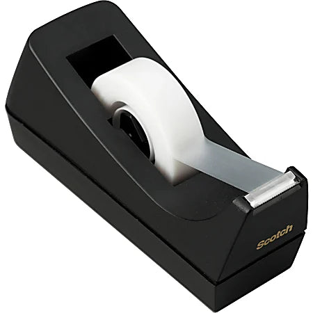 Black Tape Dispenser with Tape